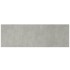 Cabecero pared madera contrachapada gris hormigón 240x1,5x80