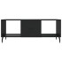 Mesa de centro madera contrachapada negro 102x50x40