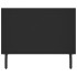 Mesa de centro madera contrachapada negro 102x50x40