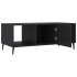Mesa de centro madera contrachapada negro 102x50x40