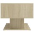 Mesa de centro madera contrachapada color roble