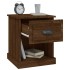 Mesitas de noche 2 uds madera roble marrón 39x39x47,5