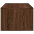 Mesa de centro madera contrachapada marrón roble 100x50,5x35