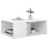 Mesa de centro madera contrachapada blanco 90x67x33