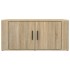 Mesa de centro madera contrachapada roble Sonoma 80x50x36