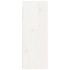 Armario de pared 2 uds madera maciza de pino blanco 30x30x80