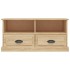 Mueble para TV madera contrachapada roble Sonoma 93x35,5x45
