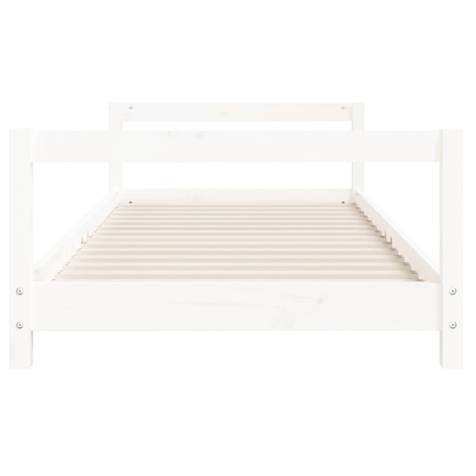 Estructura de cama para niños madera de pino blanco 80x200