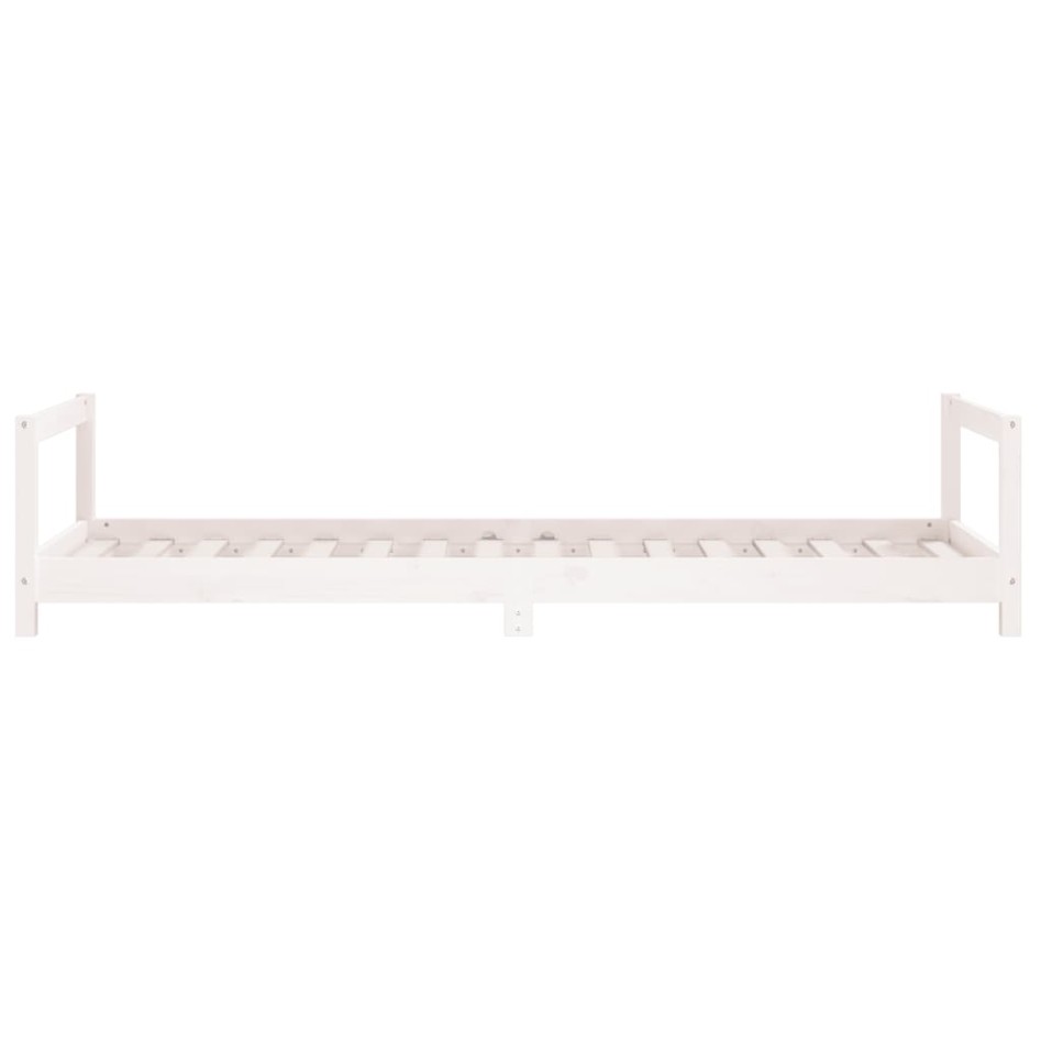 Estructura de cama para niños madera de pino blanco 80x200