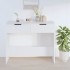 Mesa consola de madera contrachapada blanco 90x36x75
