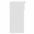 Mesa consola de madera contrachapada blanco 90x36x75