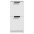 Aparadores 2 uds madera contrachapada blanco 30x30x70