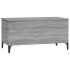 Mesa de centro madera contrachapada gris Sonoma 90x44,5x45