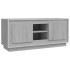 Mueble para TV madera contrachapada gris Sonoma 102x35x45