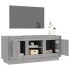 Mueble para TV madera contrachapada gris Sonoma 102x35x45
