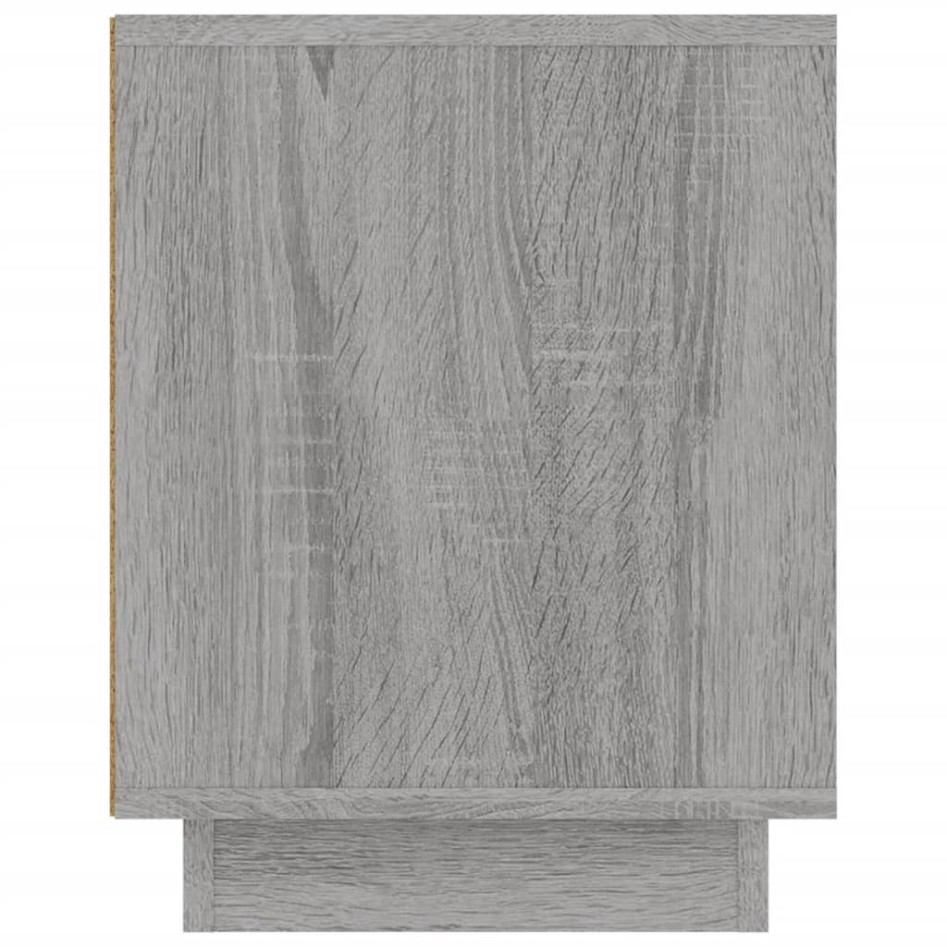 Mueble para TV madera contrachapada gris Sonoma 102x35x45