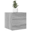 Muebles para TV de pared 4 uds gris Sonoma 30,5x30x30 cm