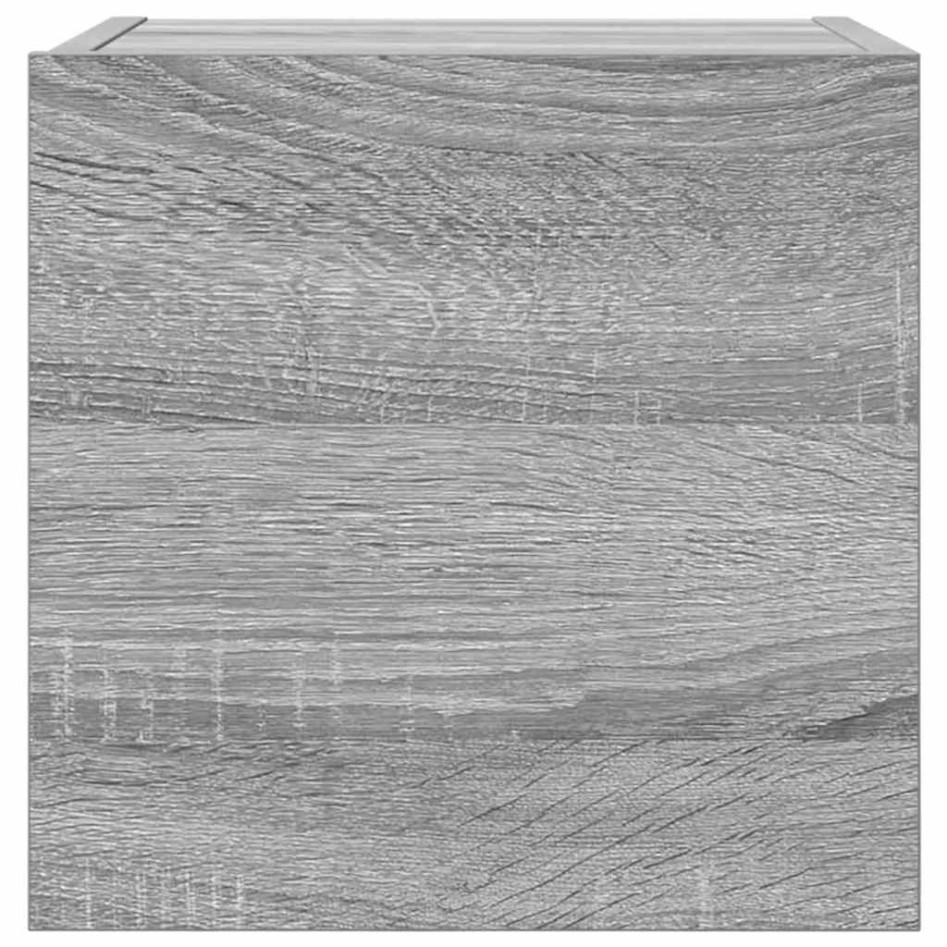 Muebles para TV de pared 4 uds gris Sonoma 30,5x30x30