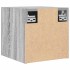 Muebles para TV de pared 4 uds gris Sonoma 30,5x30x30