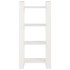 Estantería/divisor espacios madera maciza blanco 60x35x125