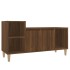 Mueble para TV madera contrachapada marrón roble 100x35x55