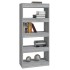 Estantería madera contrachapada gris Sonoma 60x30x135