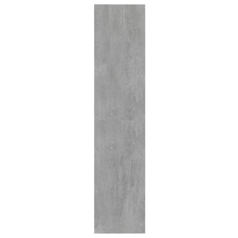 Estantería madera contrachapada gris Sonoma 60x30x135