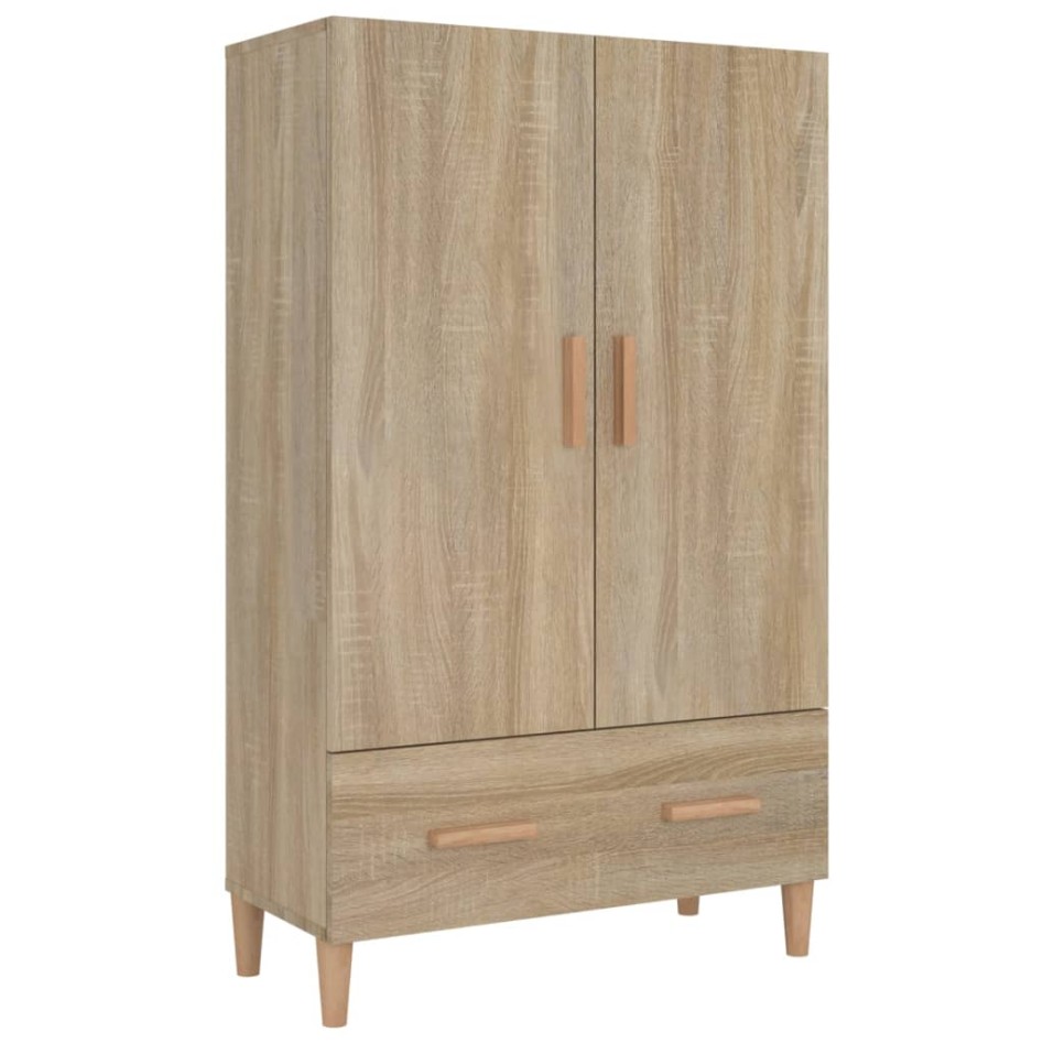 Aparador madera contrachapada roble Sonoma 70x31x115