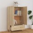 Aparador madera contrachapada roble Sonoma 70x31x115