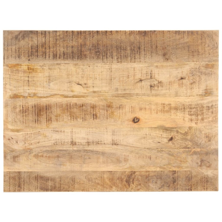 Superficie de mesa madera maciza de mango 25-27 mm 80x60