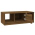 Mesa de centro madera de ingeniería roble marrón 102x50x36