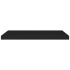 Estantes flotantes de pared 4 uds MDF negro 80x23,5x3,8