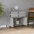 Aparador de madera contrachapada gris Sonoma 60x35x70