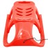 Trineo para niños polipropileno rojo 102,5x40x23