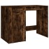 Escritorio madera contrachapada roble ahumado 100x49x75