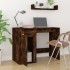 Escritorio madera contrachapada roble ahumado 100x49x75