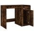 Escritorio madera contrachapada roble ahumado 100x49x75