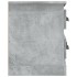 Mueble de TV madera contrachapada gris hormigón 100x35,5x45