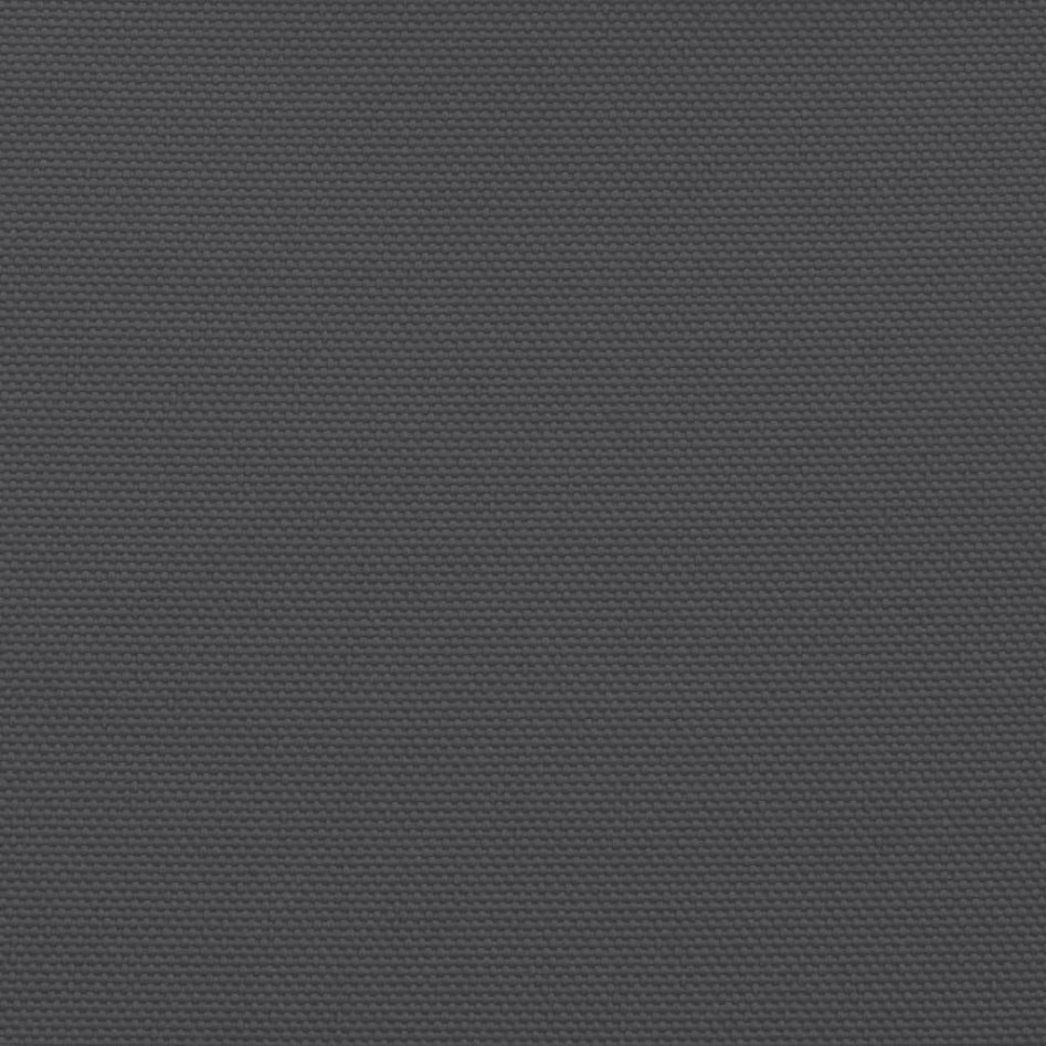 Toldo de vela rectangular tela Oxford gris antracita 4x6
