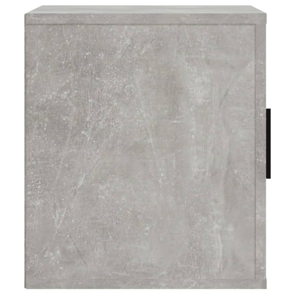 Mueble para TV contrachapada gris hormigón 100x35x40