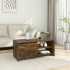 Mesa de centro madera de ingeniería roble ahumado 102x50x45