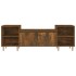 Mueble para TV madera contrachapada roble ahumado 160x35x55