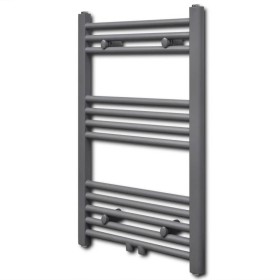 Radiador toallero de baño recto gris 500 x 764