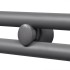 Radiador toallero de baño recto gris 500 x 764