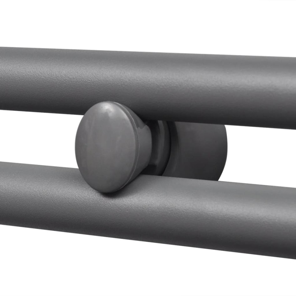 Radiador toallero de baño recto gris 500 x 764