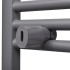 Radiador toallero de baño recto gris 500 x 764