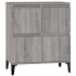 Aparador de madera contrachapada gris Sonoma 60x35x70