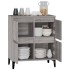 Aparador de madera contrachapada gris Sonoma 60x35x70
