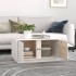 Mesa de centro madera maciza de pino blanco 80x50x40