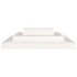 Jardinera madera maciza de pino blanco 110x110x27